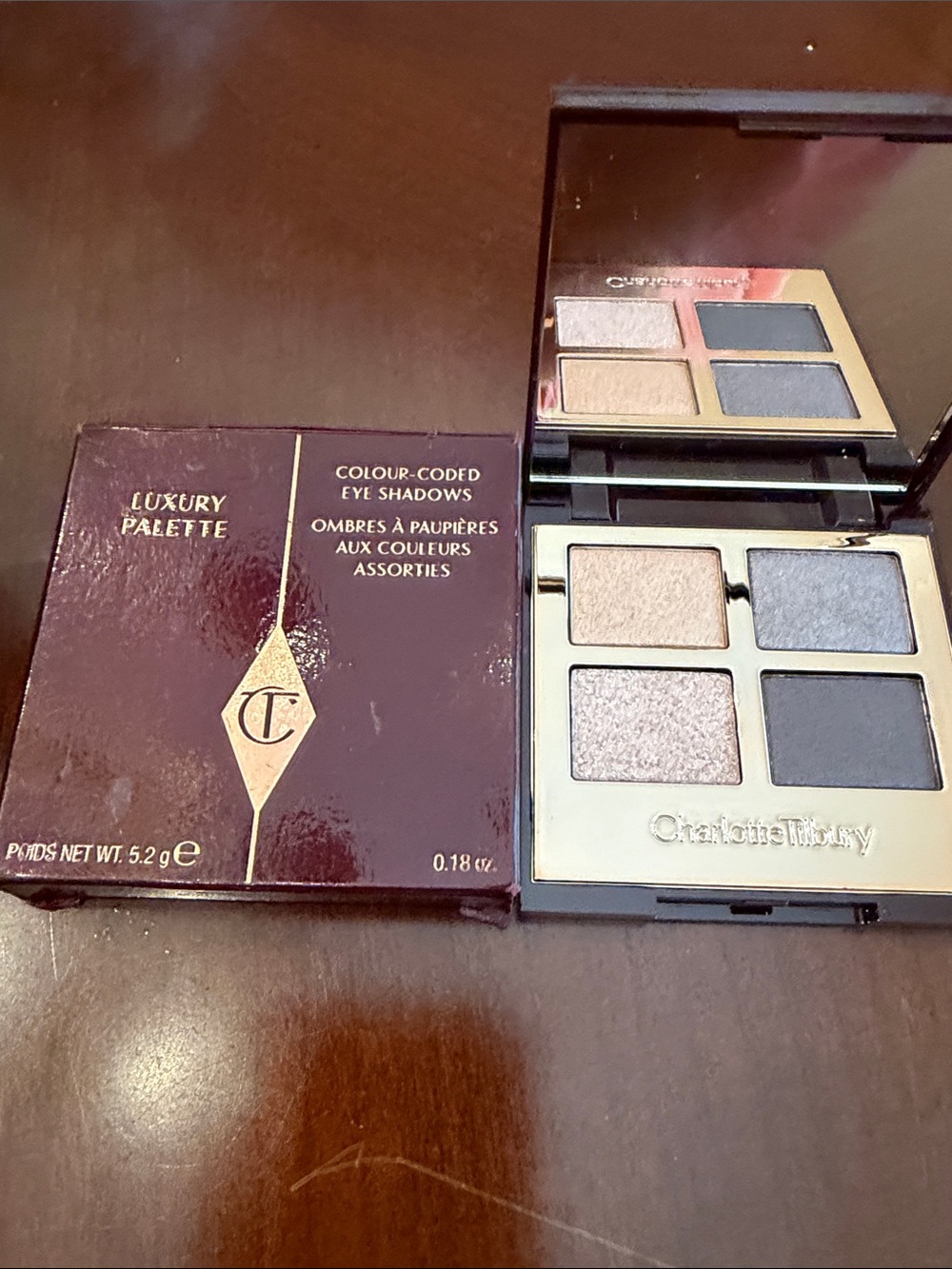 Charlotte Tilbury Luxury Palette Eyeshadow - Champagne, Rose Gold, Taupe, Slate